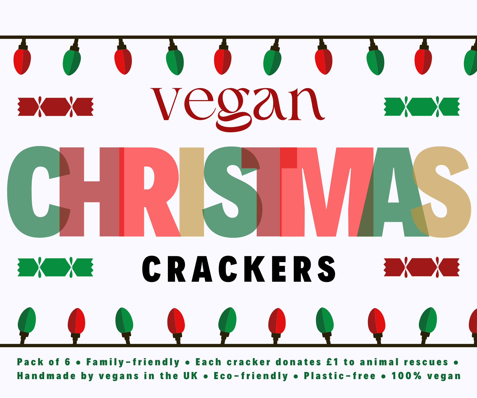 Vegan Christmas Crackers