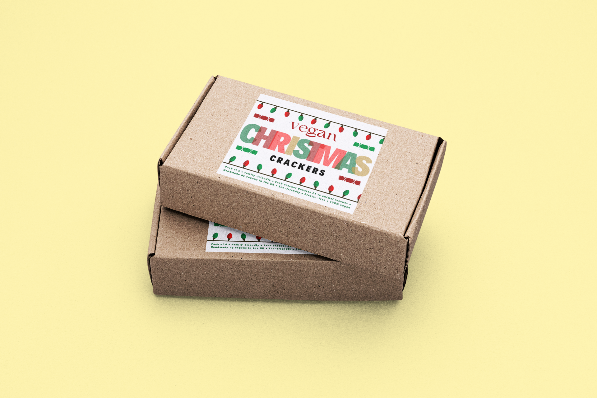 Vegan Christmas Crackers